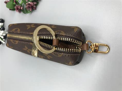 keychain card holder louis vuitton|louis vuitton coin pouch keychain.